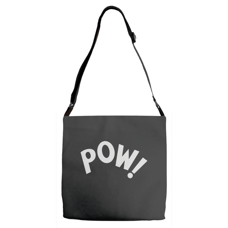 pow as worn Adjustable Strap Totes