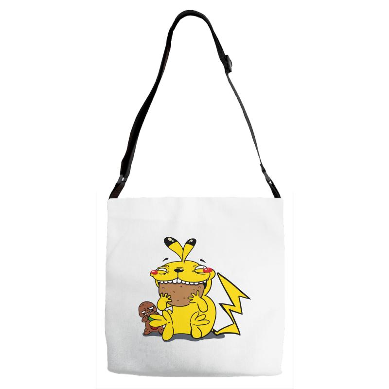 pika chu Adjustable Strap Totes