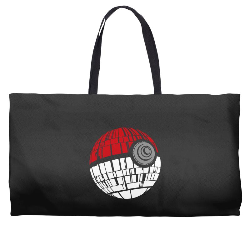 pokeball death star Weekender Totes