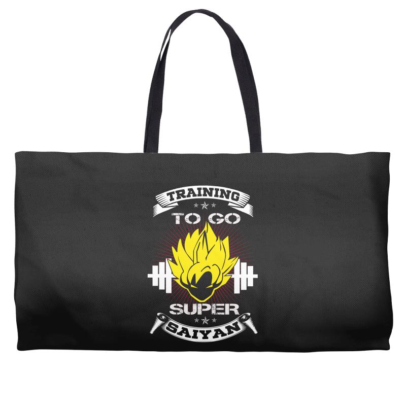 Trainning To Go Super Saiyan Weekender Totes