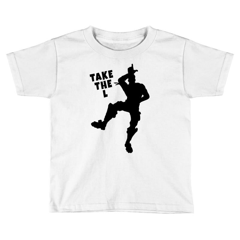 fortnite take the l shirt