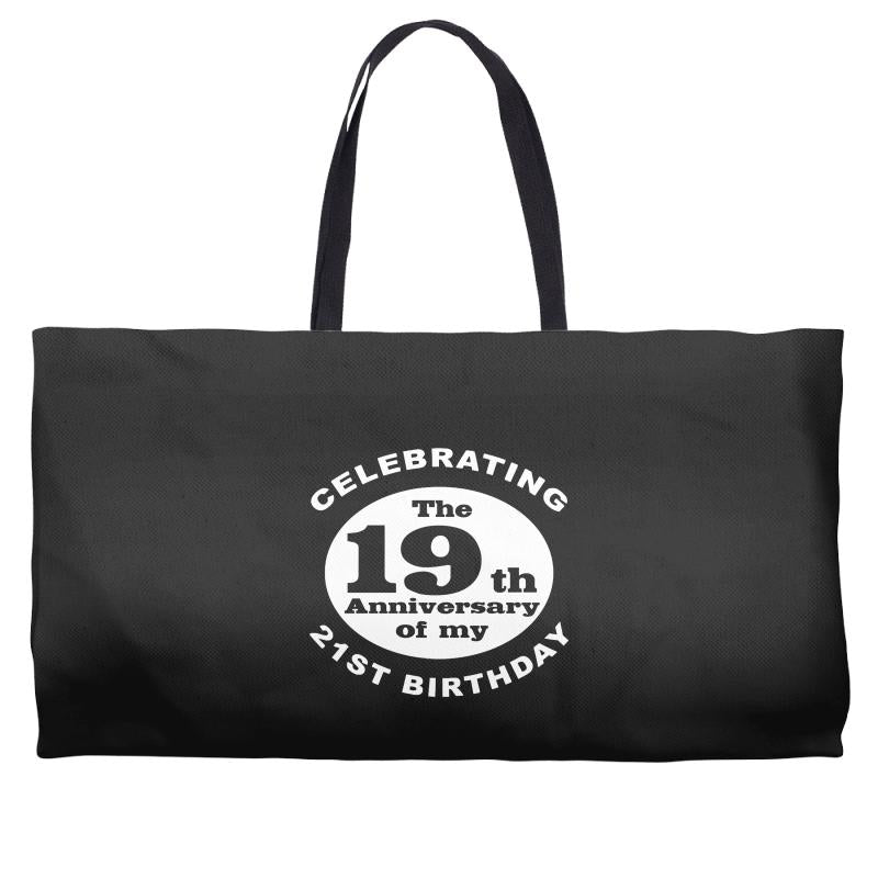 Funny 40th Birthday Weekender Totes