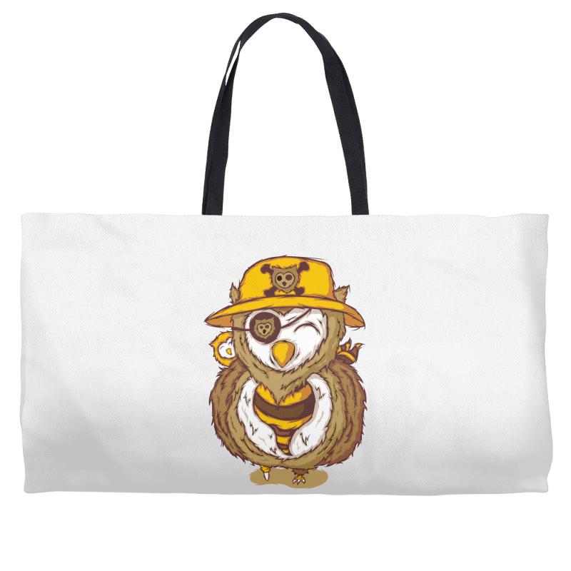 pirate owl Weekender Totes