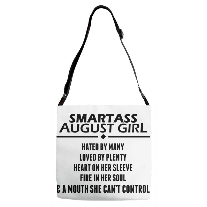 Smartass August Girl Adjustable Strap Totes