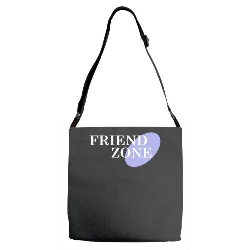 friend zone Adjustable Strap Totes