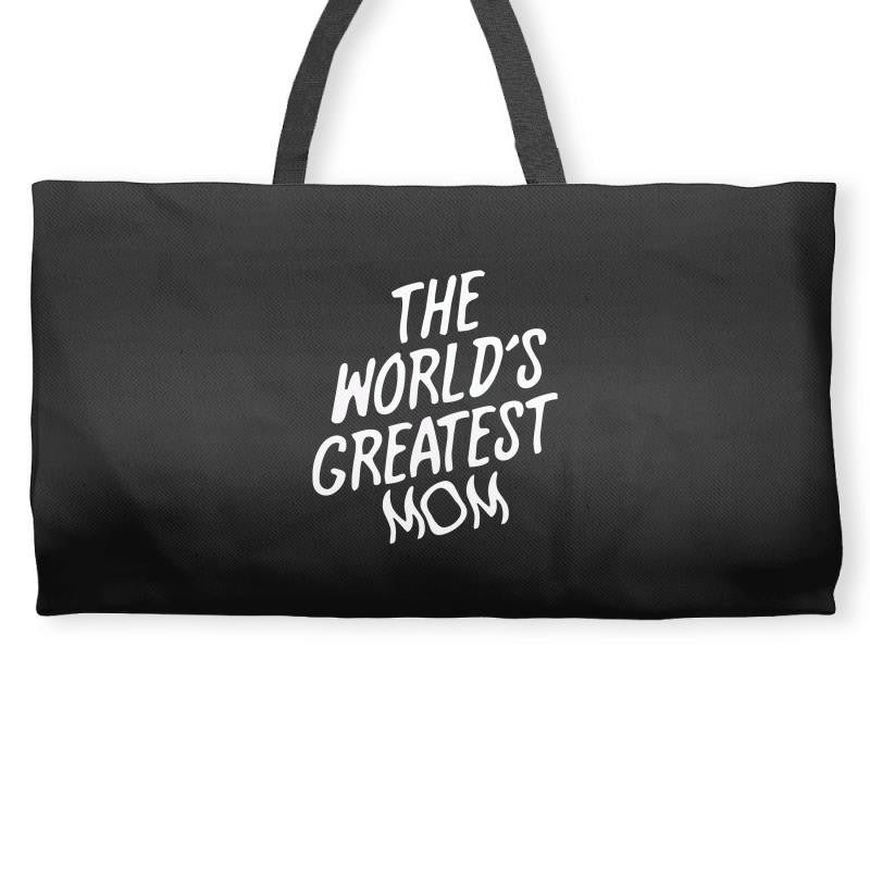 The World's Greatest Mom Weekender Totes
