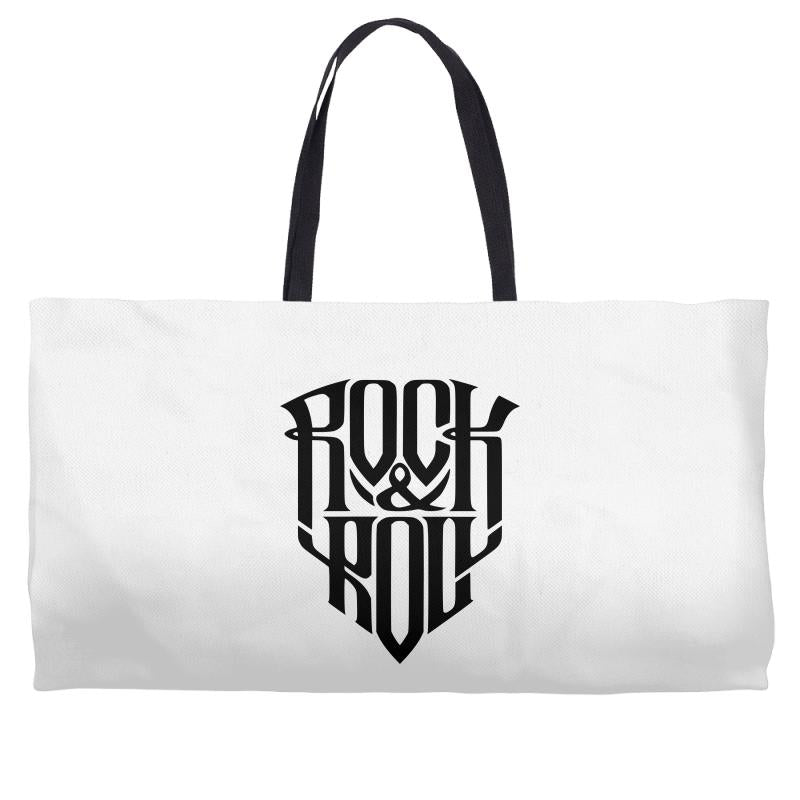 rock music Weekender Totes