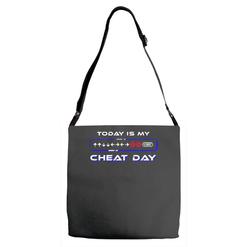 cheat day Adjustable Strap Totes