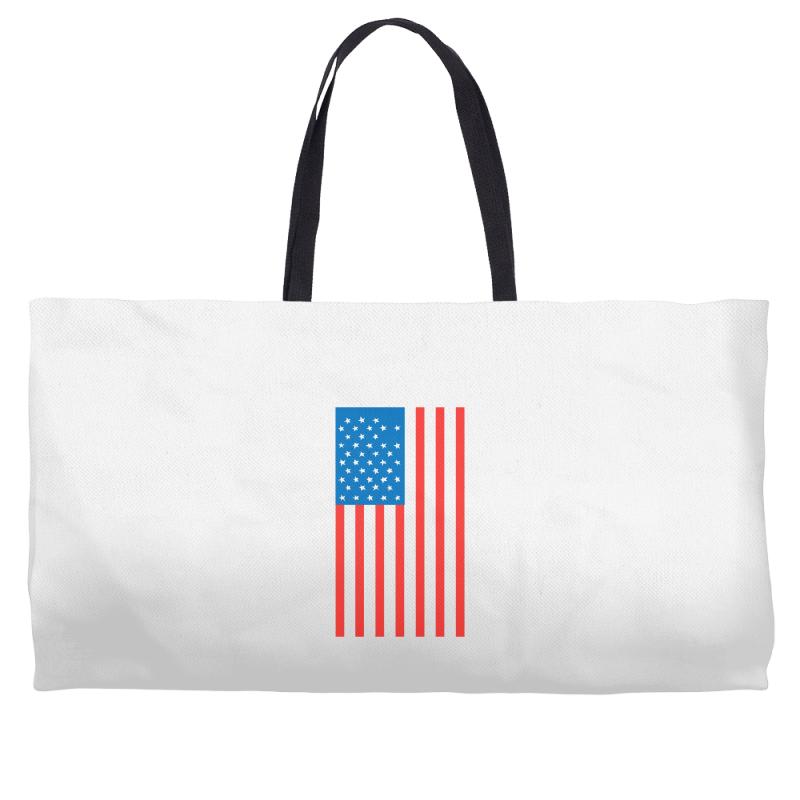 american flag Weekender Totes