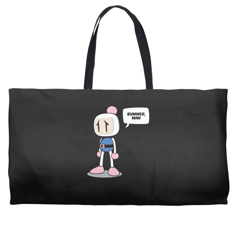 bummer, man Weekender Totes