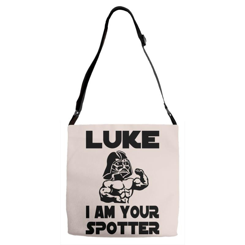 luke i'm your suporter Adjustable Strap Totes