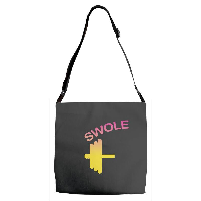 Swole Mates Couple Design Adjustable Strap Totes