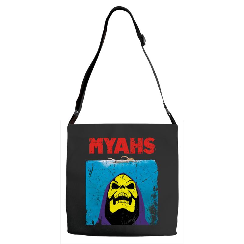 Jaws Parody Lol Skeletor  Myahs Adjustable Strap Totes