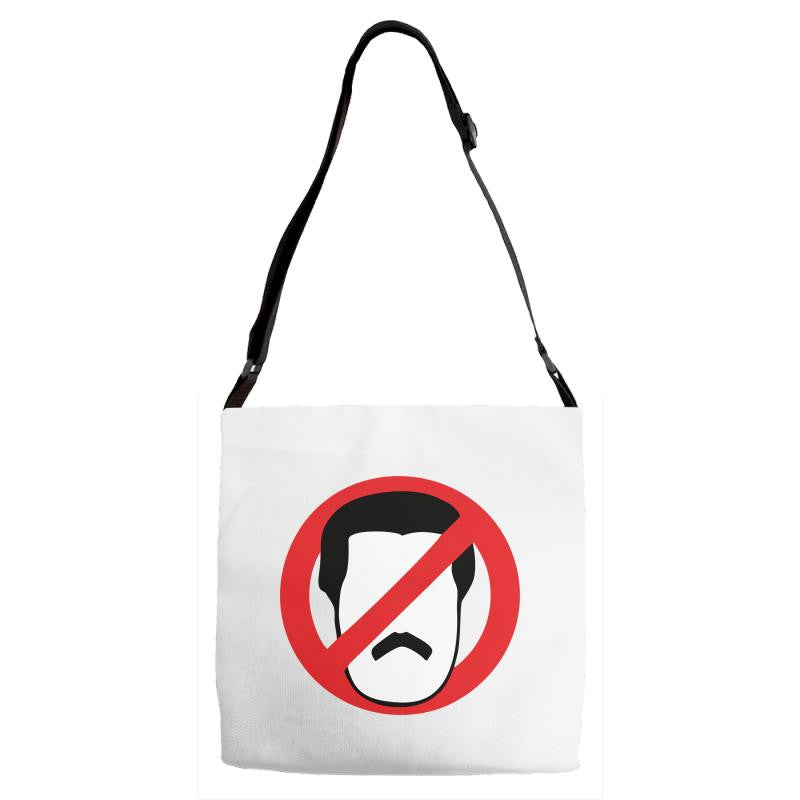 no mas maduro Adjustable Strap Totes