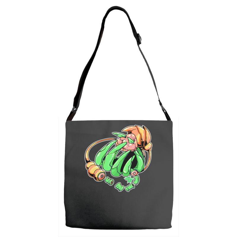 poison heart Adjustable Strap Totes