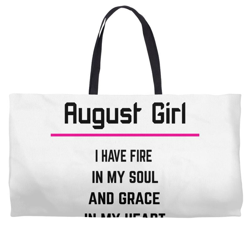 August Girl Weekender Totes