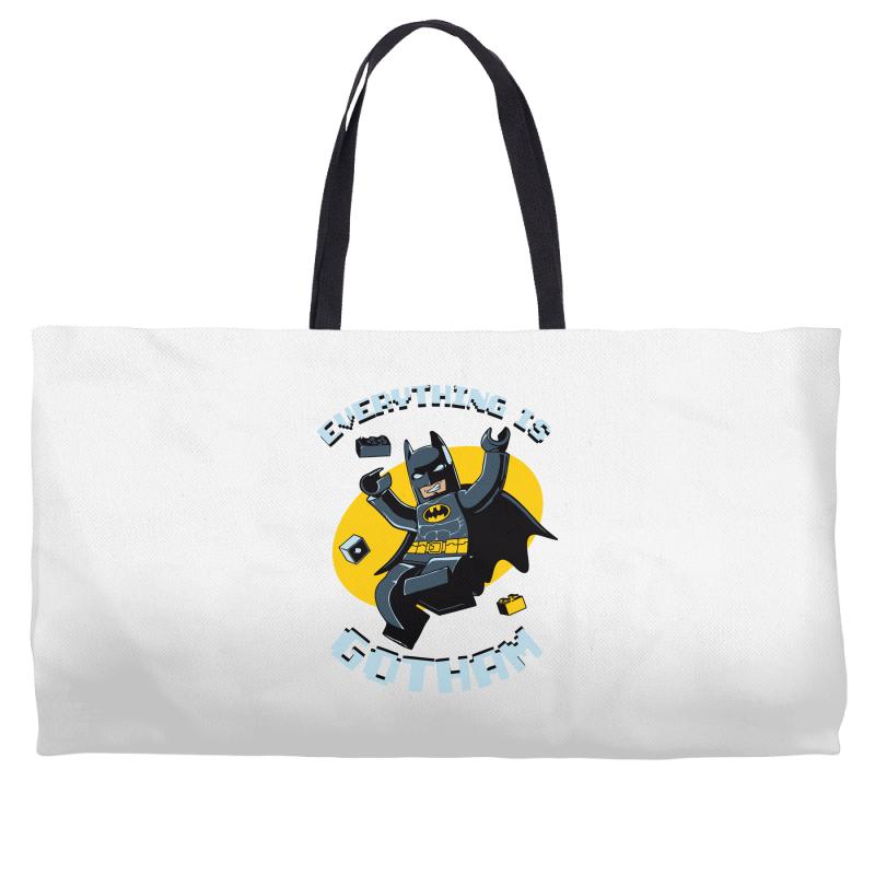 everything is gotham Weekender Totes