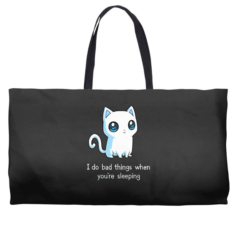 bad kitty Weekender Totes