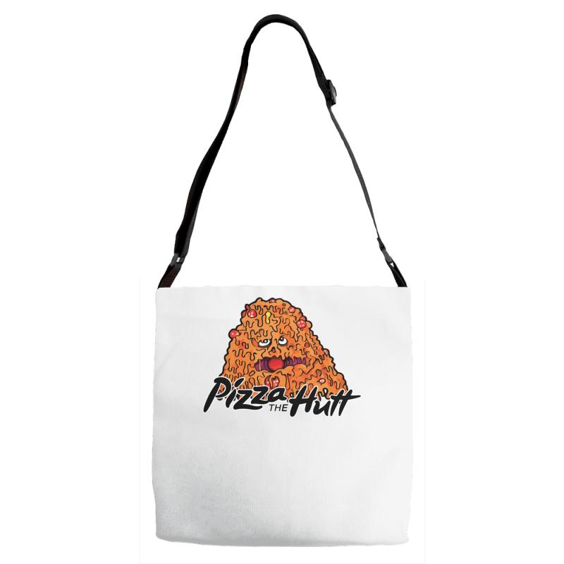 pizza the hutt   spaceballs Adjustable Strap Totes