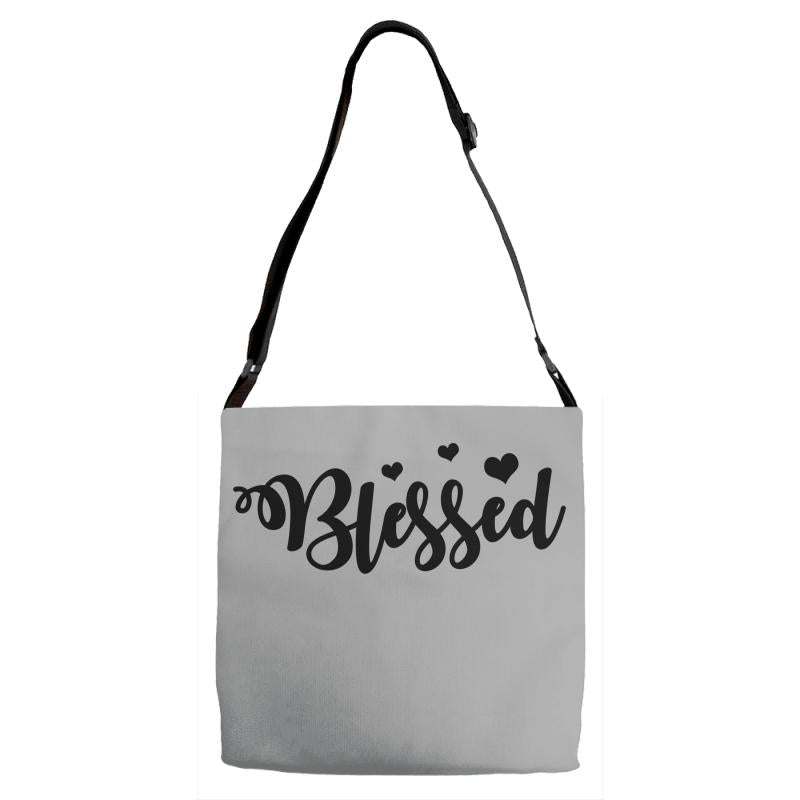 Blessed Adjustable Strap Totes