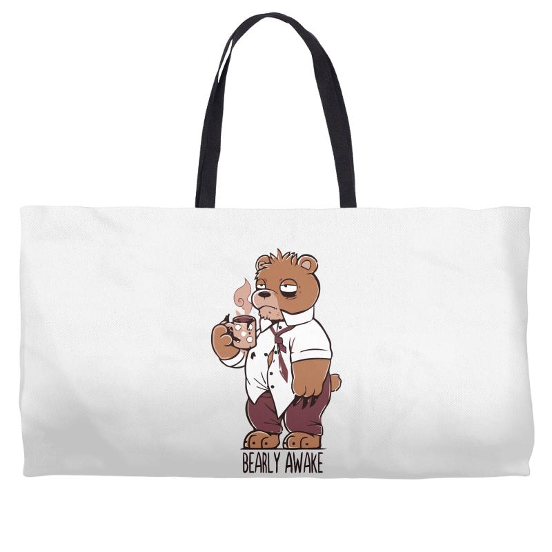 bearly awake Weekender Totes