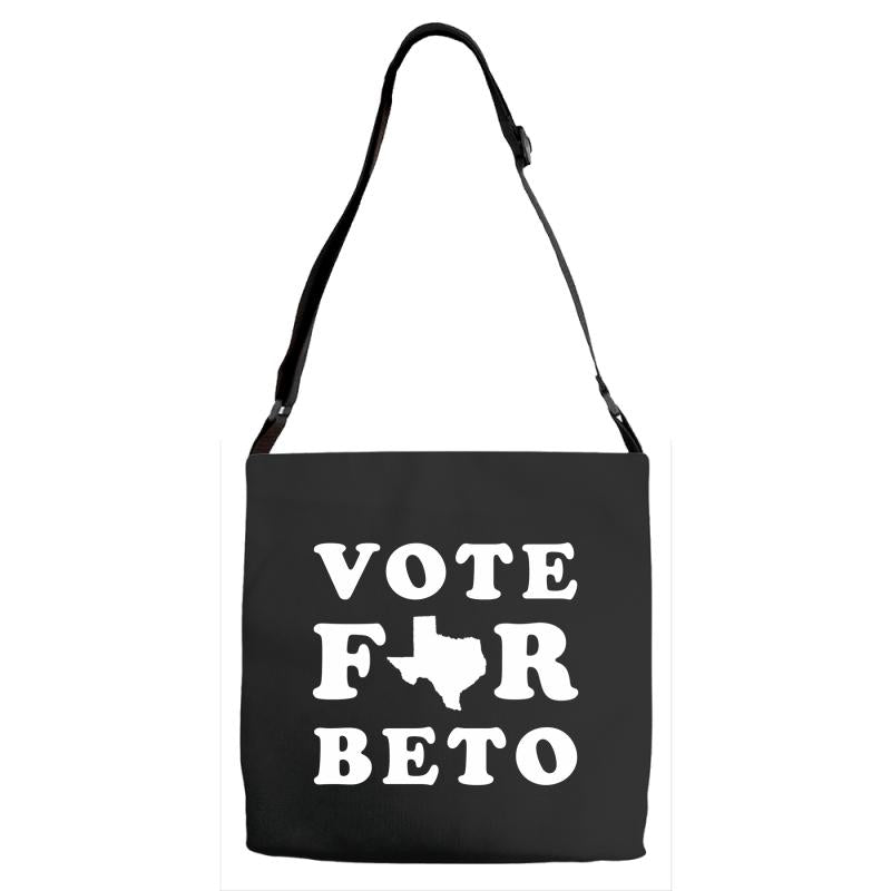 vote for beto Adjustable Strap Totes