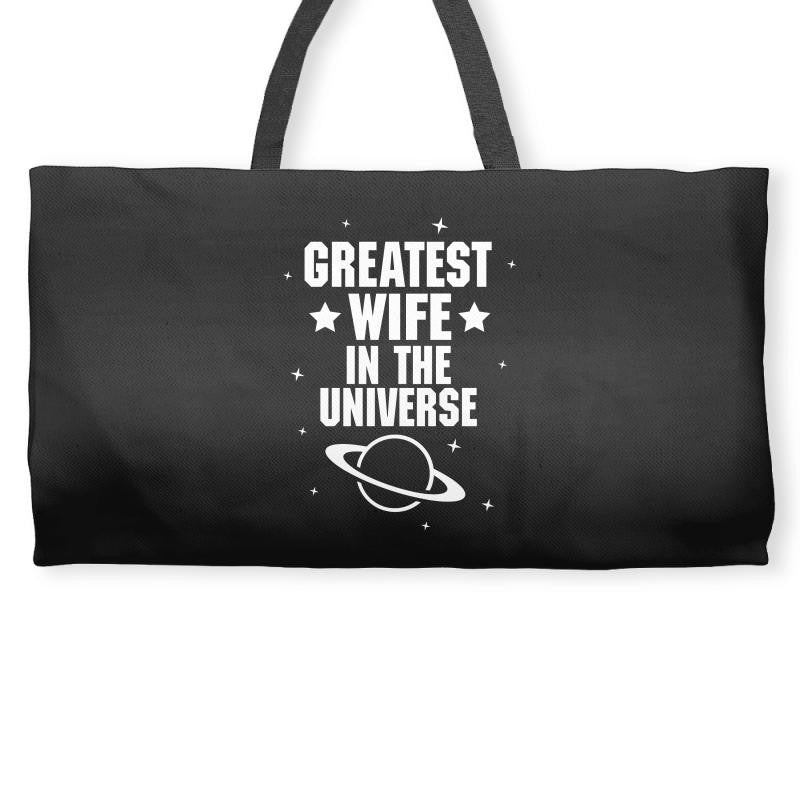 Greatest Wife In The Universe Weekender Totes