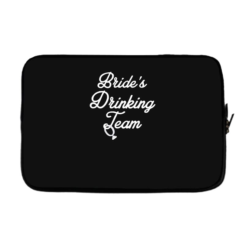 bride's drinking team diamond ring bachelorette Laptop sleeve