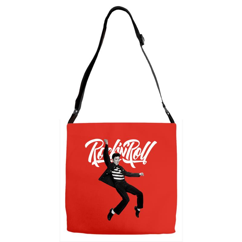 Elvis Presley Rock N Roll Adjustable Strap Totes