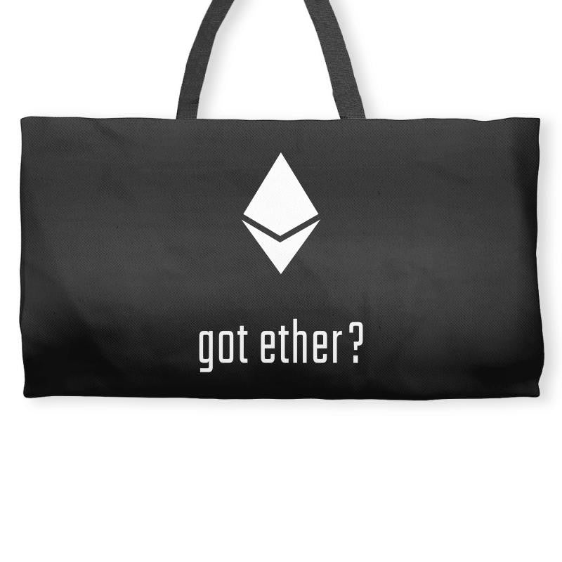 got ether ? Weekender Totes