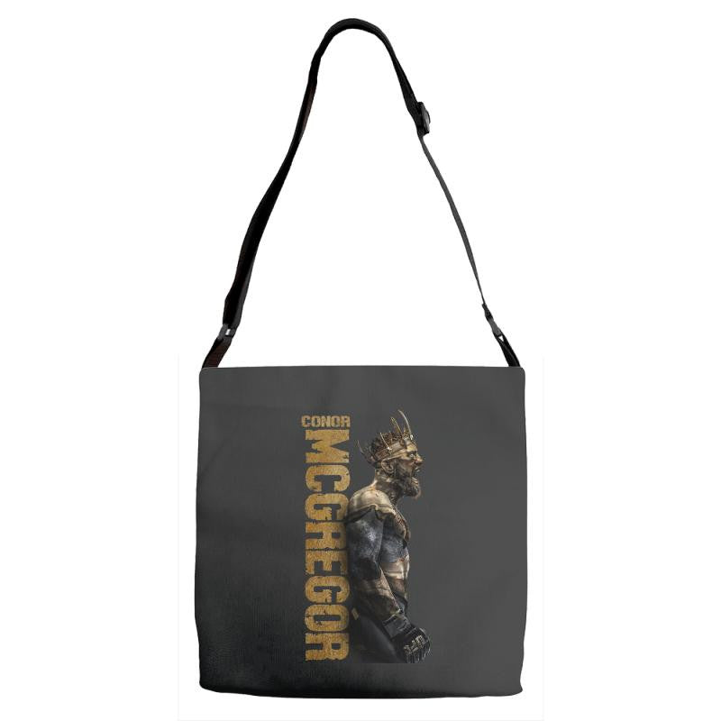 The King conor mcgregor Adjustable Strap Totes