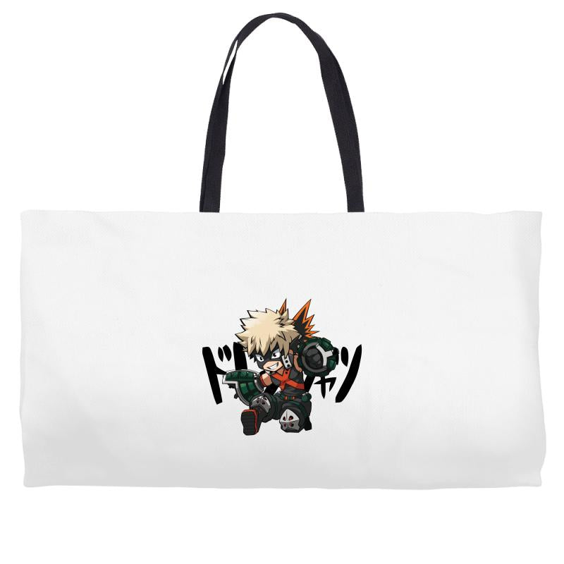 my hero academia katsuki bakugo Weekender Totes