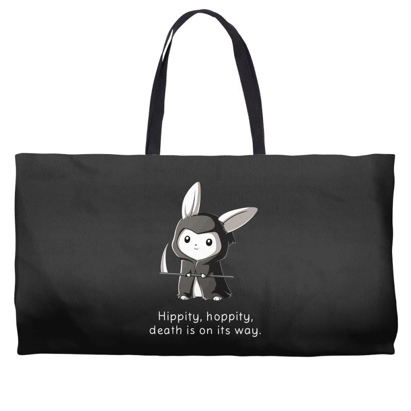 grim bunny Weekender Totes