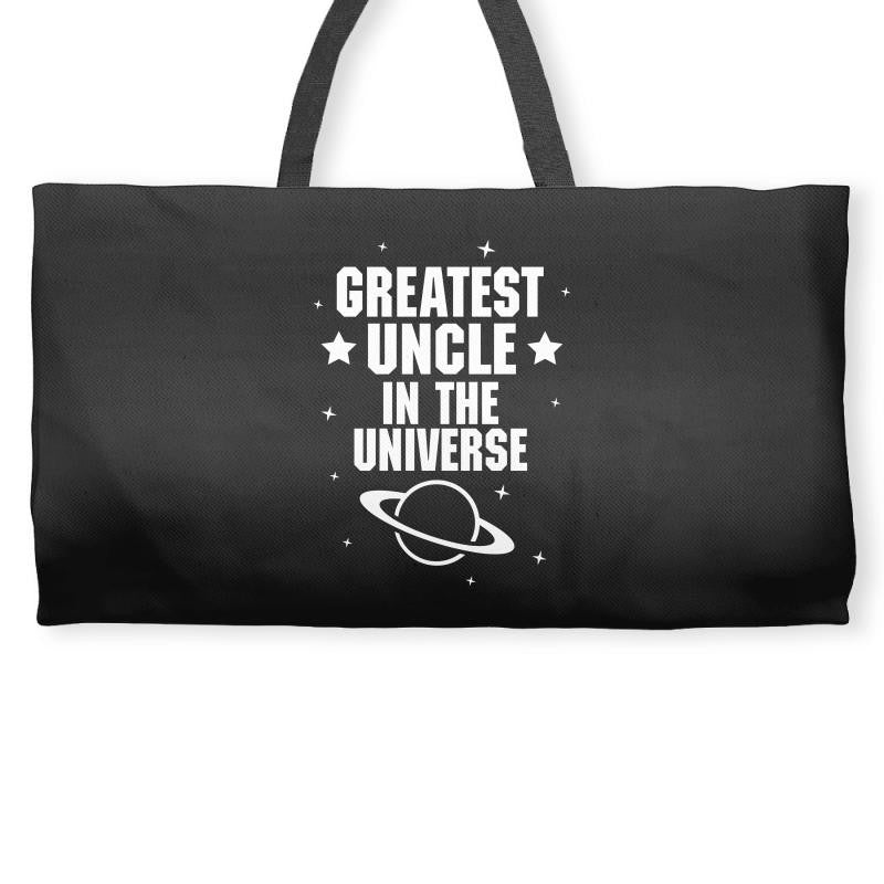 Greatest Uncle  In The Universe Weekender Totes