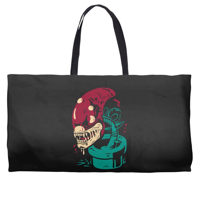 alien plant Weekender Totes