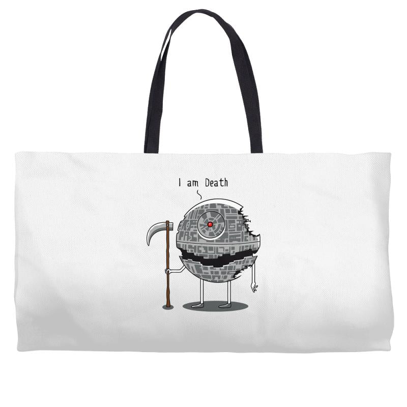 i am death Weekender Totes