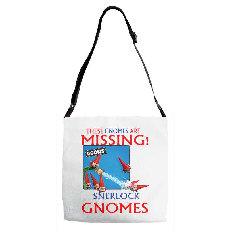 Sherlock Gnomes Adjustable Strap Totes