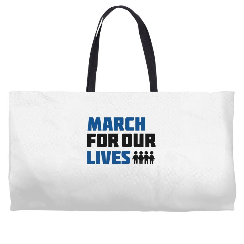 March For Our Lives Weekender Totes