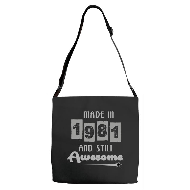 made in 1981 and still awesome Adjustable Strap Totes