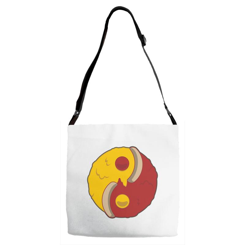 pizza of mind Adjustable Strap Totes