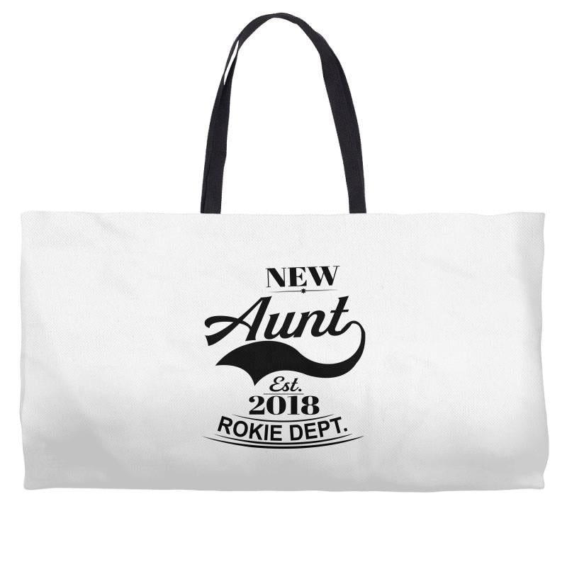 New Aunt 2018 Rokie Dept. Weekender Totes