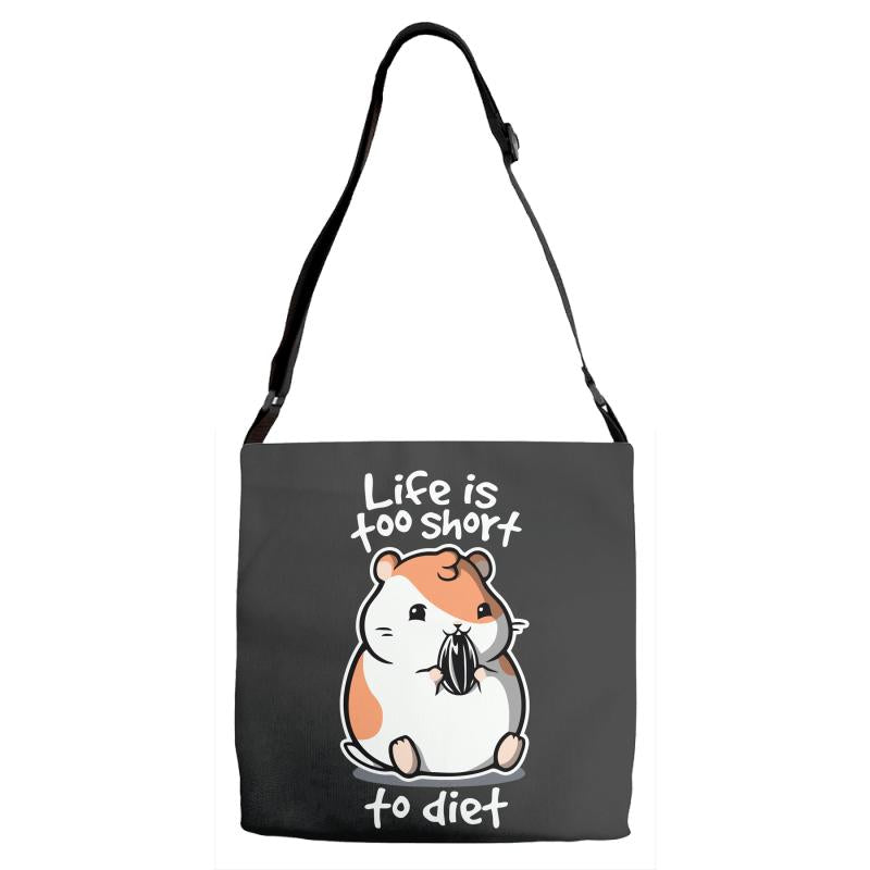 fat life Adjustable Strap Totes