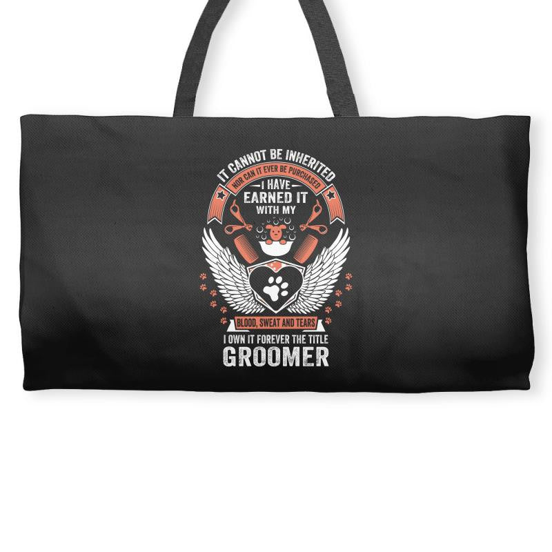 I Own It Forever The Title Groomer Weekender Totes