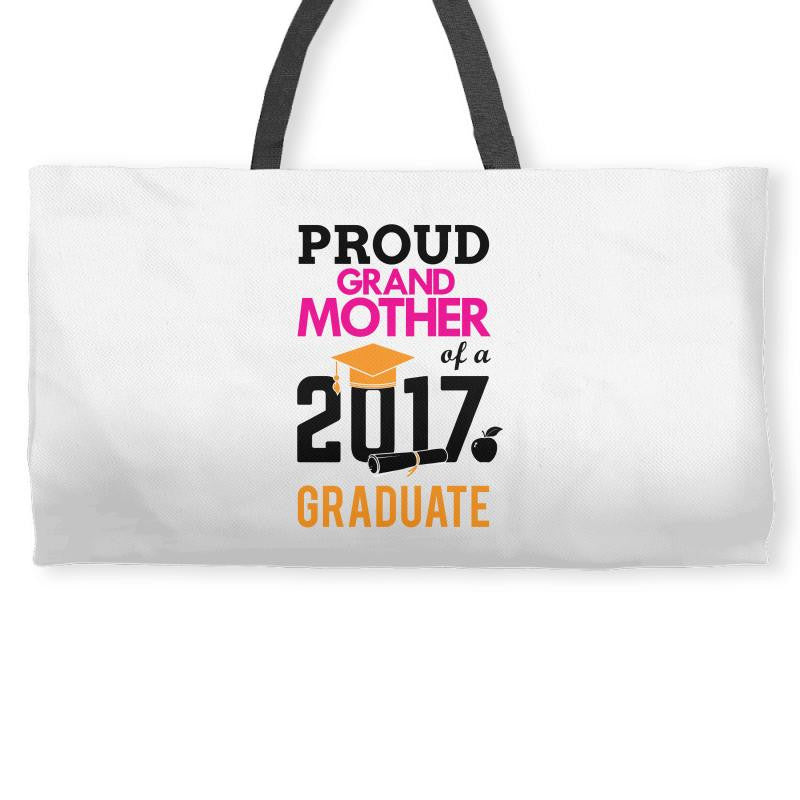 Class of 2017 Proud GrandMother Graduation Weekender Totes