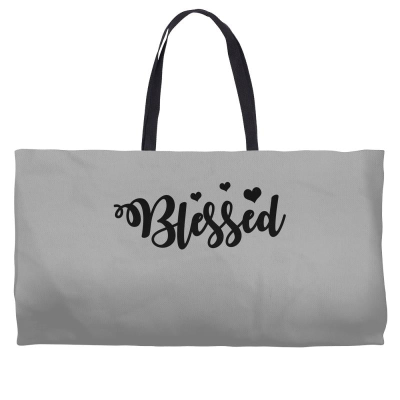 Blessed Weekender Totes