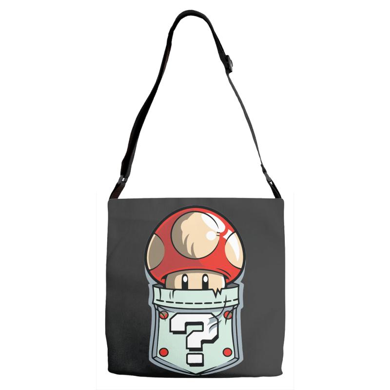 pocket power Adjustable Strap Totes