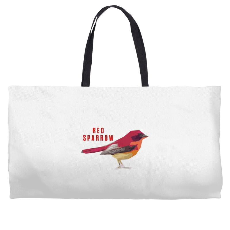 Red Sparrow Weekender Totes