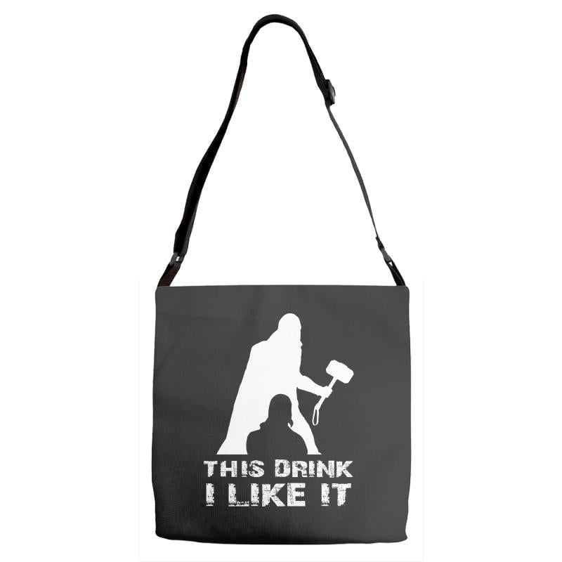 This Drink I Like It Adjustable Strap Totes