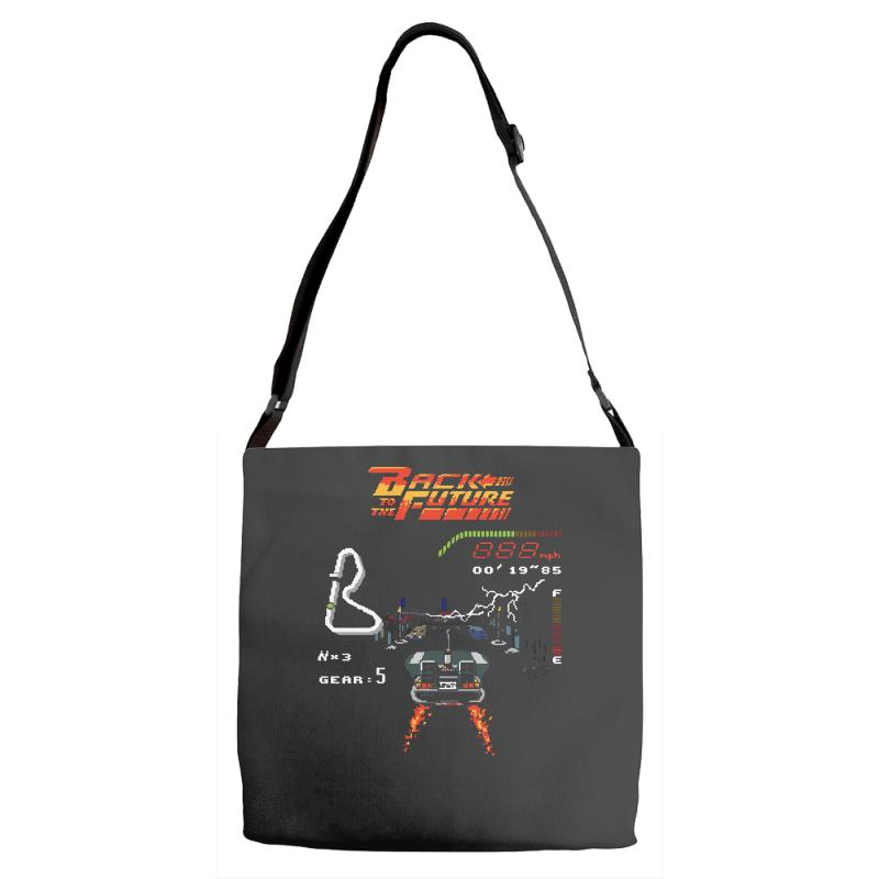 back to the future Adjustable Strap Totes