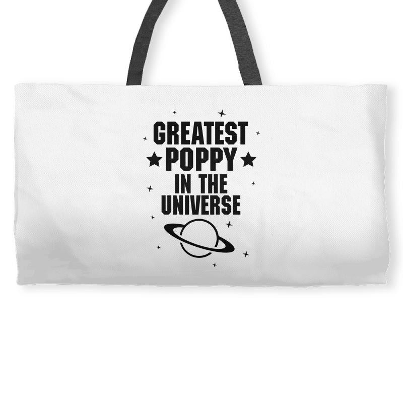 Greatest Poppy In The Universe Weekender Totes